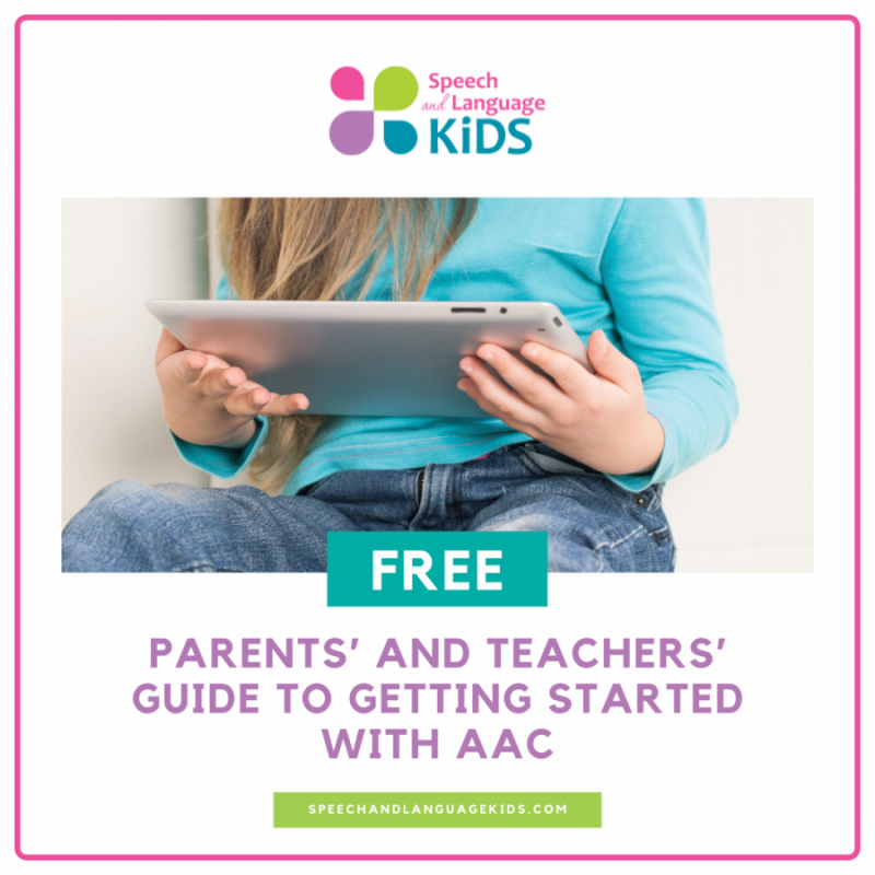 1080px x 1080px - Parents' and Teachers' Guide to Getting Started with AAC â€“ Speech And  Language Kids
