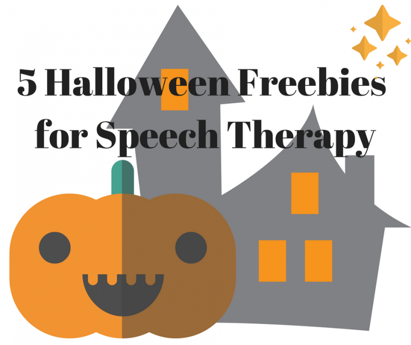 5 Best Halloween Freebies for Speech Therapy Speech And Language Kids