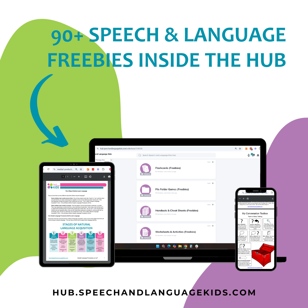 Free Speech and Language Activities