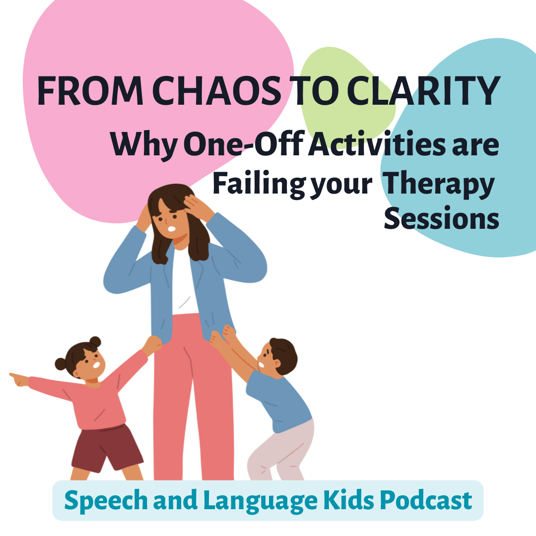 from chaos to clarity why one-off activities are failing your therapy sessions